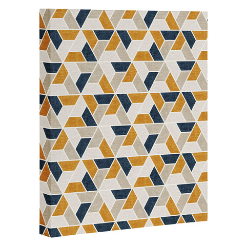Little Arrow Design Co triangle geo Art Canvas