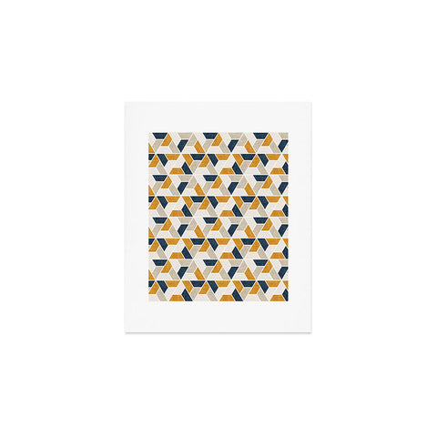 Little Arrow Design Co triangle geo Art Print
