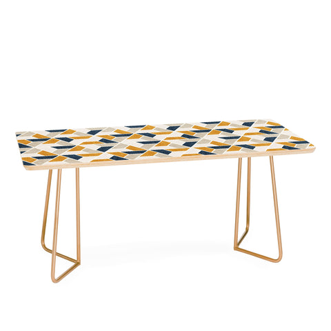 Little Arrow Design Co triangle geo Coffee Table