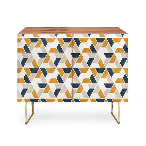 Little Arrow Design Co triangle geo Credenza