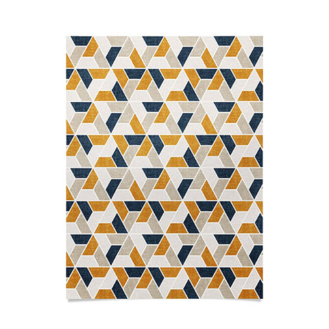 Little Arrow Design Co triangle geo Poster