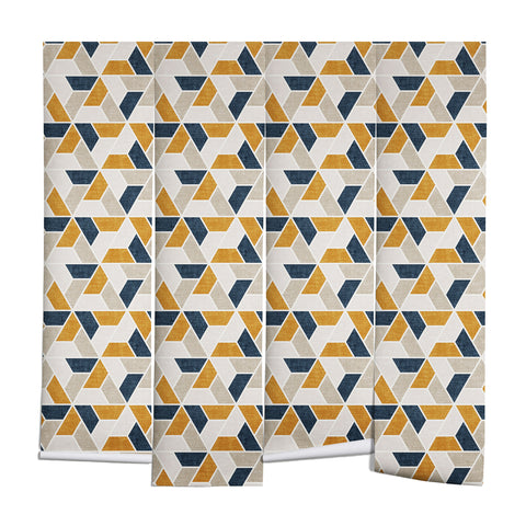 Little Arrow Design Co triangle geo Wall Mural