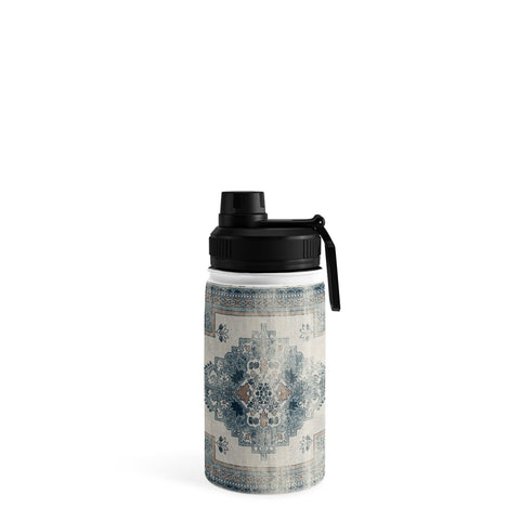 Little Arrow Design Co turkish floral dark blue Water Bottle