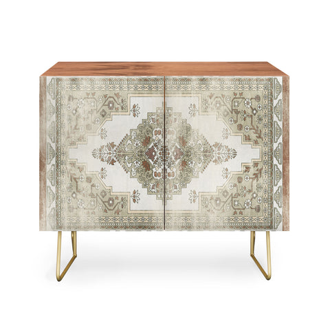 Little Arrow Design Co turkish floral sage brown Credenza