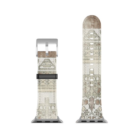 Little Arrow Design Co turkish floral sage brown Apple Watch Band