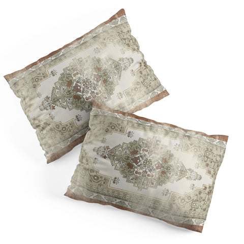 Little Arrow Design Co turkish floral sage brown Pillow Shams