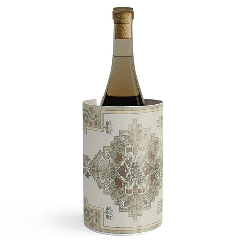 Little Arrow Design Co turkish floral sage brown Wine Chiller
