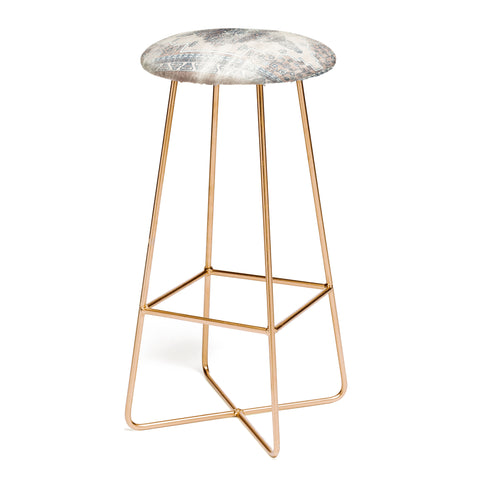 Little Arrow Design Co turkish floral warm neutrals Bar Stool