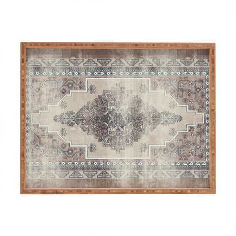 Little Arrow Design Co turkish floral warm neutrals Rectangular Tray