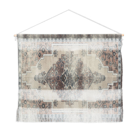 Little Arrow Design Co turkish floral warm neutrals Wall Hanging Landscape