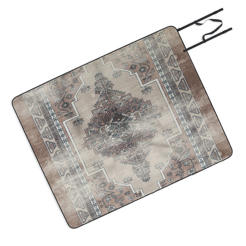 Little Arrow Design Co turkish floral warm neutrals Picnic Blanket