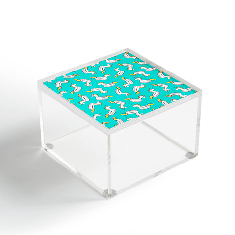 Little Arrow Design Co Unicorn Pool Float Acrylic Box