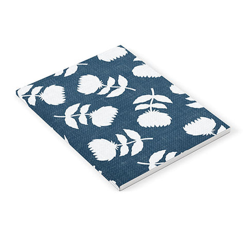 Little Arrow Design Co vintage floral dark blue Notebook