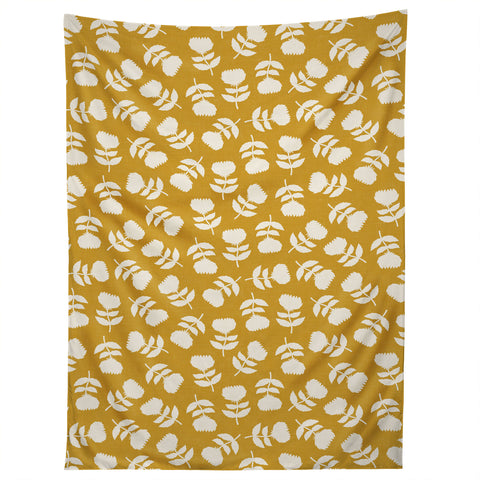 Little Arrow Design Co vintage floral gold Tapestry