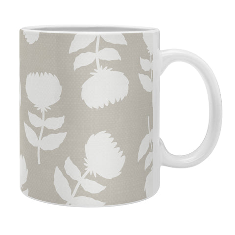 Little Arrow Design Co vintage floral greige Coffee Mug