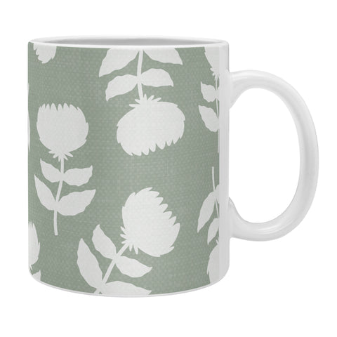 Little Arrow Design Co vintage floral sage Coffee Mug