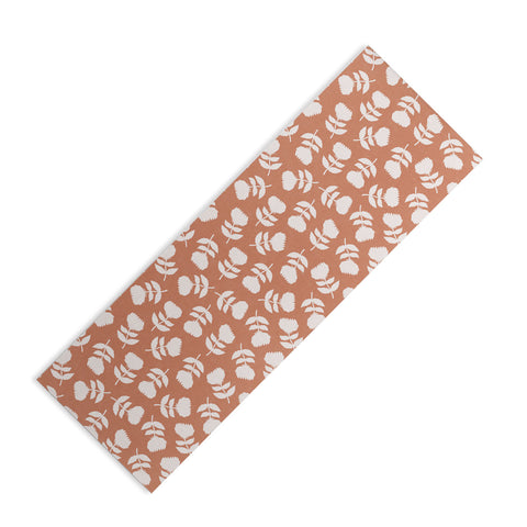 Little Arrow Design Co vintage floral terracotta Yoga Mat