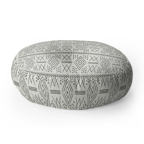Little Arrow Design Co vintage moroccan Floor Pillow Round
