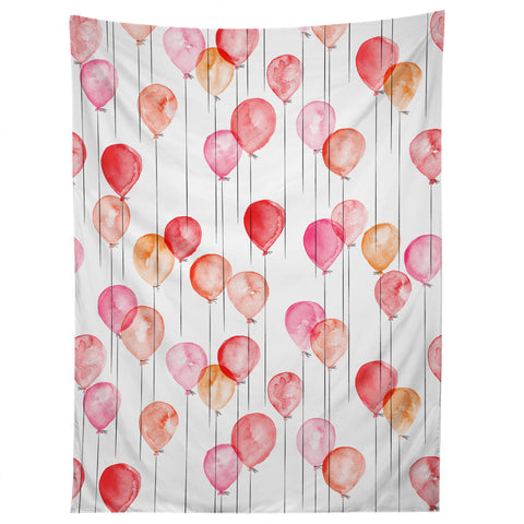Little Arrow Design Co watercolor balloons Tapestry