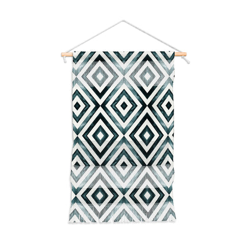 Little Arrow Design Co watercolor diamonds Wall Hanging Portrait