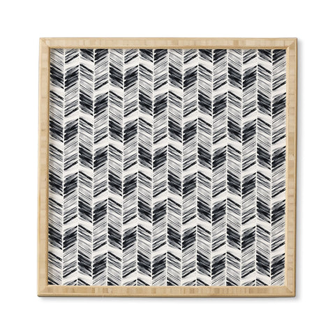 Little Arrow Design Co watercolor feather Framed Wall Art