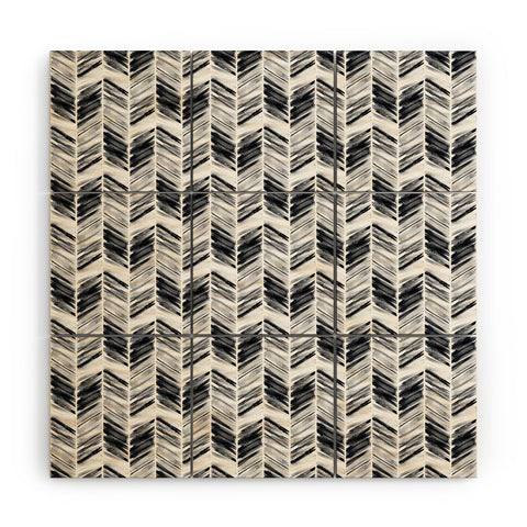 Little Arrow Design Co watercolor feather Wood Wall Mural