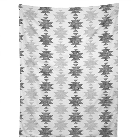 Little Arrow Design Co Woven Aztec in Grey Tapestry