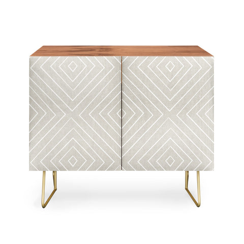 Little Arrow Design Co woven diamonds greige Credenza