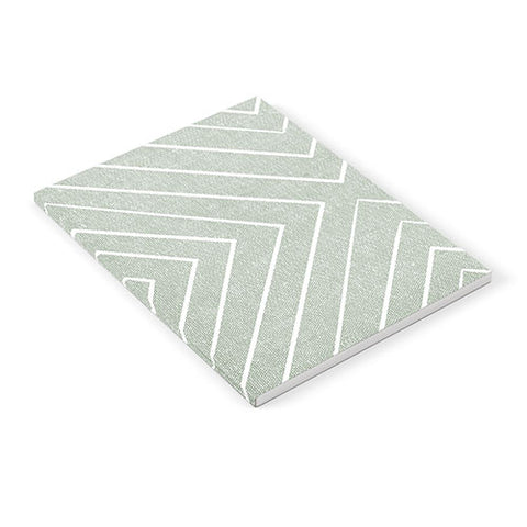 Little Arrow Design Co woven diamonds sage Notebook