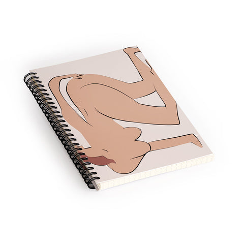 Little Dean Booty nude Spiral Notebook