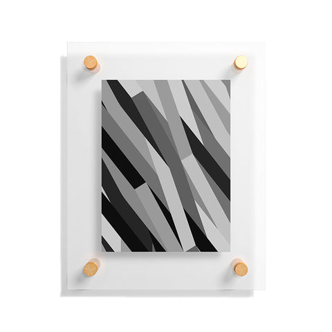 Little Dean Diagonal stripe Floating Acrylic Print