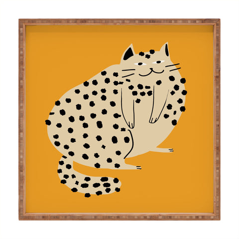 Little Dean Fat cat Square Tray