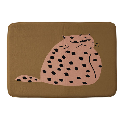 Little Dean Grumpy the cat Memory Foam Bath Mat