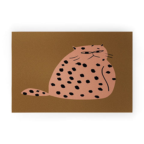 Little Dean Grumpy the cat Welcome Mat