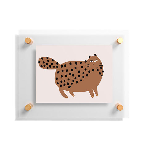 Little Dean Her feline highness Floating Acrylic Print