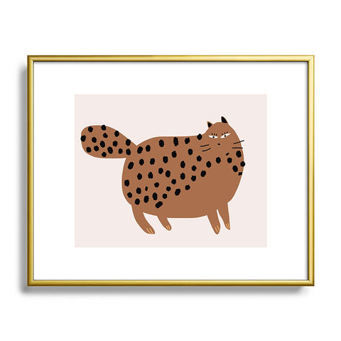 Little Dean Her feline highness Metal Framed Art Print