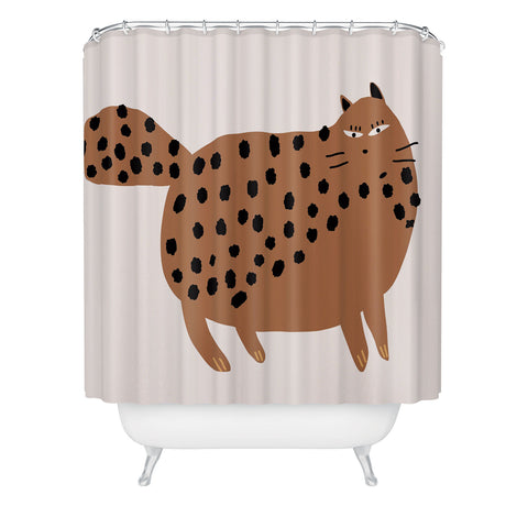 Little Dean Her feline highness Shower Curtain