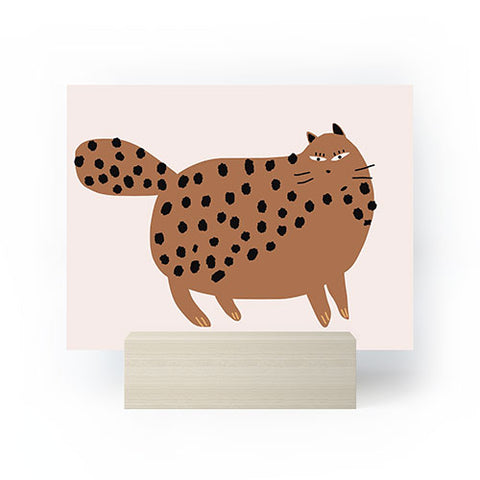 Little Dean Her feline highness Mini Art Print