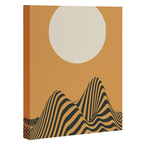 Little Dean Moon Mountain Art Canvas