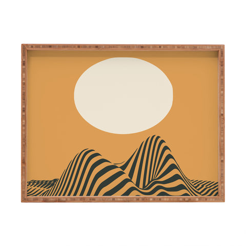 Little Dean Moon Mountain Rectangular Tray