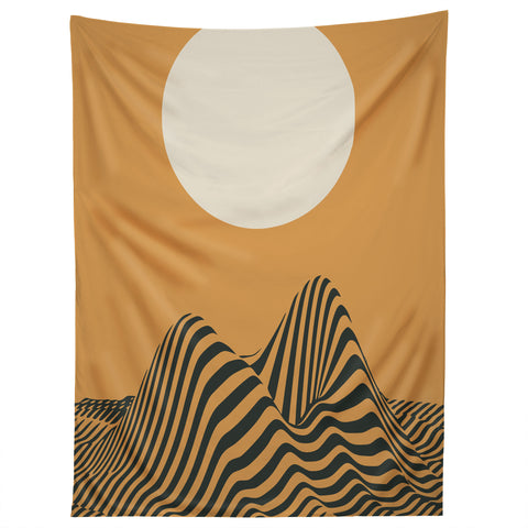 Little Dean Moon Mountain Tapestry