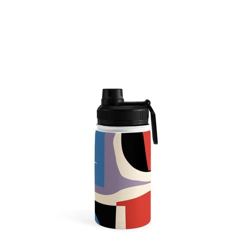Little Dean Primary abstract Water Bottle