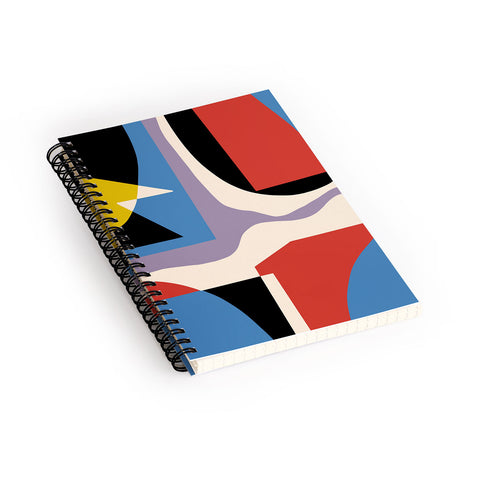 Little Dean Primary abstract Spiral Notebook