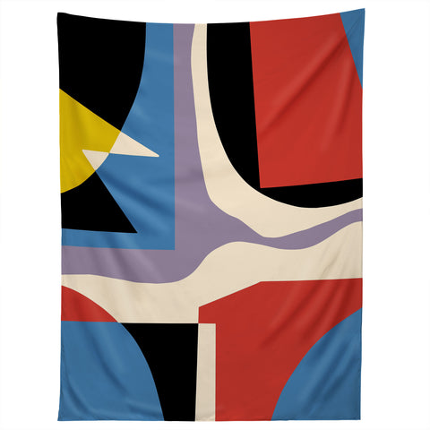 Little Dean Primary abstract Tapestry