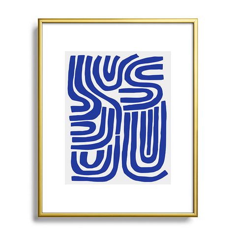 Little Dean S and U Metal Framed Art Print