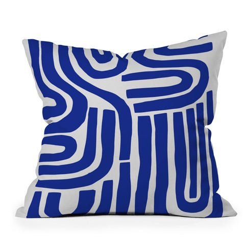 Little Dean S and U Throw Pillow