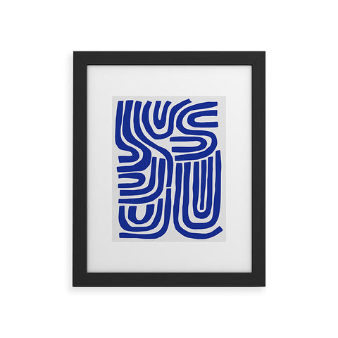 Little Dean S and U Framed Art Print