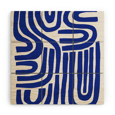 Little Dean S and U Wood Wall Mural