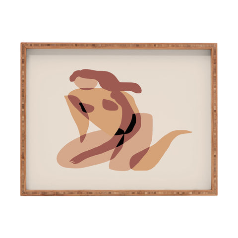 Little Dean Terracotta nude Rectangular Tray