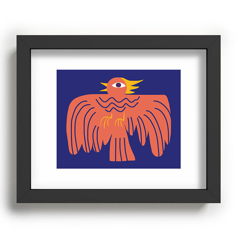 Little Dean Whimsical phoenix Recessed Framing Rectangle